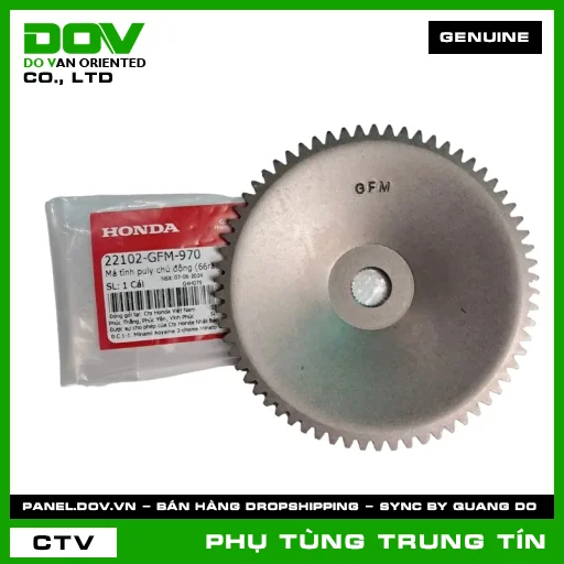 MÁ TĨNH PULY CHỦ ĐỘNG (66RĂNG) | 22102-GFM-970 | HONDA (LEAD 110) — 22102GFM970