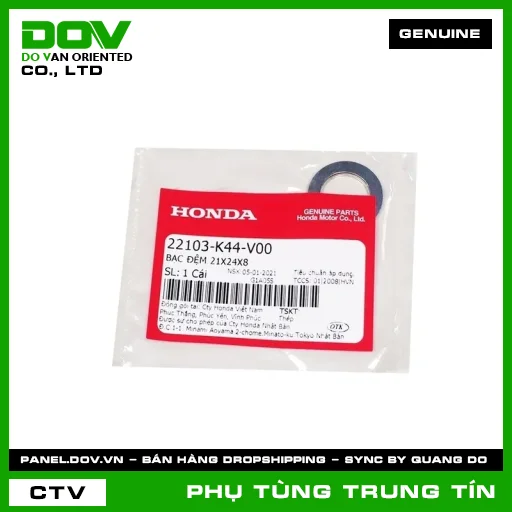 BẠC ĐỆM 21X24X8 | 22103-K44-V00 | HONDA (VISION 110) — 22103K44V00