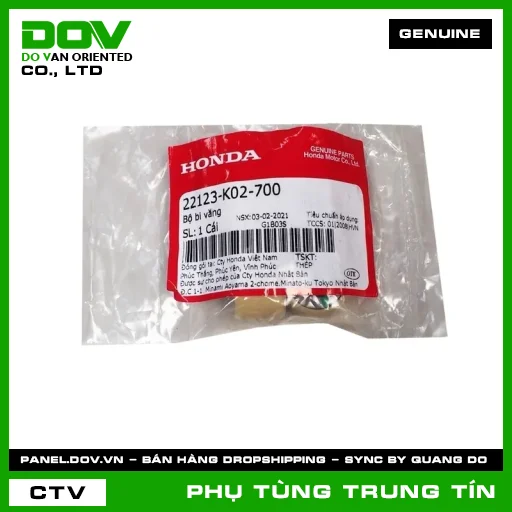 BỘ BI VĂNG | 22123-K02-700 | HONDA (SH 125/150) — 22123K02700
