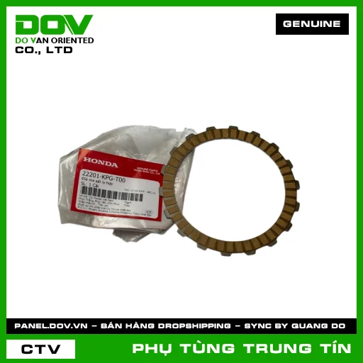 ĐĨA MA SÁT LY HỢP | 22201-KPG-T00 | HONDA (MSX 125) — 22201KPGT00