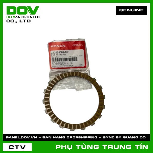 ĐĨA B MA SÁT LY HỢP | 22205-KPG-T00 | HONDA (MSX 125) — 22205KPGT00