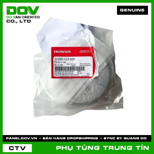 ĐĨA ÉP LY HỢP | 22350-115-020 | HONDA (BLADE 110, DREAM 110, SUPER DREAM, WAVE 100, WAVE ALPHA, WAVE ALPHA 110, WAVE RSX 110) — 22350115020