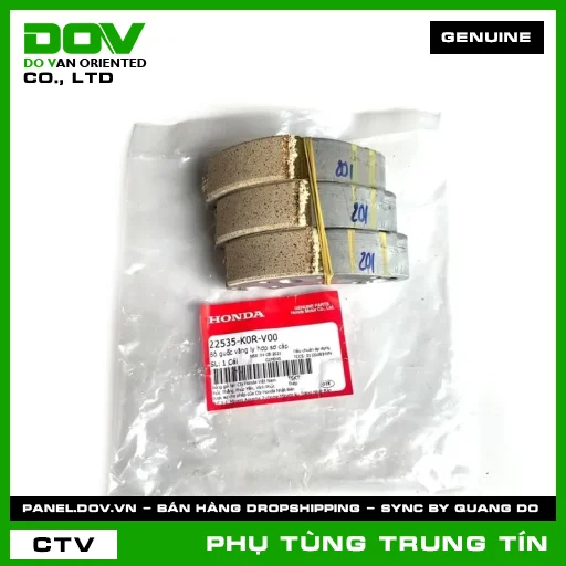 BỘ GUỐC VĂNG LY HỢP SƠ CẤP | 22535-K0R-V00 | HONDA (SH 125/150, SH 125/160) — 22535K0RV00