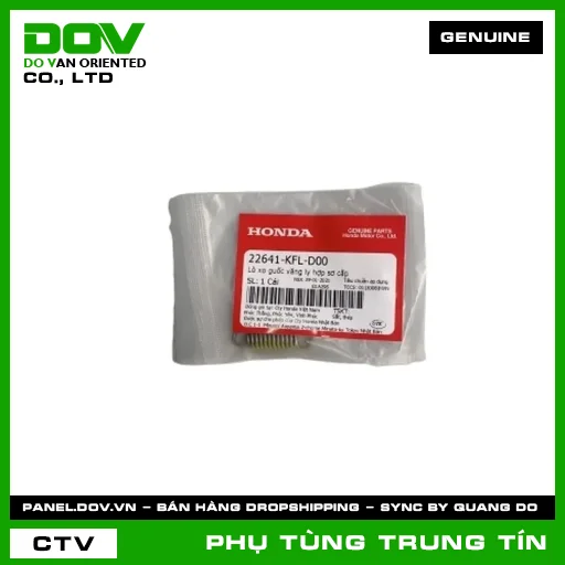 LÒ XO GUỐC VĂNG LY HỢP SƠ CẤP | 22641-KFL-D00 | HONDA (SUPER DREAM, WAVE 100, WAVE ALPHA) — 22641KFLD00