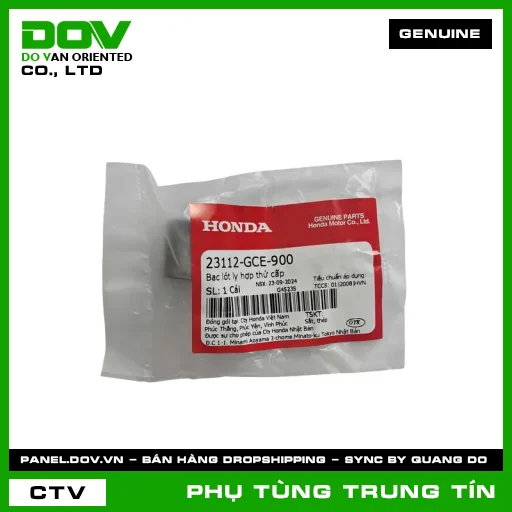 BẠC LÓT LY HỢP THỨ CẤP | 23112-GCE-900 | HONDA (SUPER DREAM, WAVE 100, WAVE ALPHA) — 23112GCE900