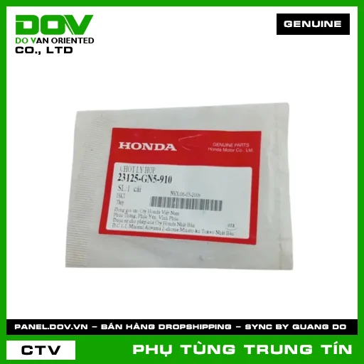 CHỐT BÁNH RĂNG GIẢM ỒN | 23125-GN5-910 | HONDA (BLADE 110, DREAM 110, FUTURE 125, FUTURE NEO, SUPER CUB C125, SUPER DREAM, WAVE 100, WAVE ALPHA, WAVE ALPHA 110, WAVE RSX 110) — 23125GN5910