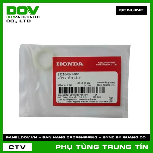 VÒNG ĐỆM CÁCH | 23216-GN5-910 | HONDA (WAVE 100, WAVE ALPHA) — 23216GN5910