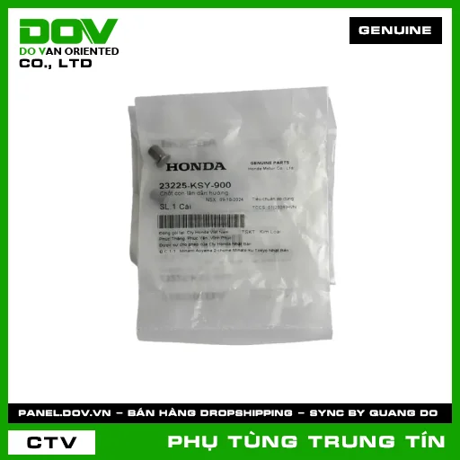 CHỐT CON LĂN DẪN HƯỚNG | 23225-KSY-900 | HONDA (AIR BLADE 110, AIR BLADE 125, AIR BLADE 125/150, AIR BLADE 125/160, CLICK 110, LEAD 110, LEAD 125, PCX, PCX 125, PCX 125/150, PCX 160, SH 125/150, SH 125/160, SH MODE, VARIO 160, VISION 110) — 23225KSY900