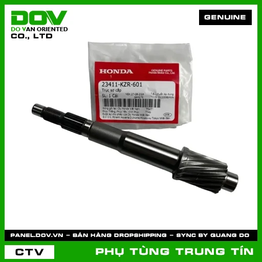 TRỤC SƠ CẤP | 23411-KZR-601 | HONDA (AIR BLADE 125, PCX, PCX 125, SH MODE) — 23411KZR601