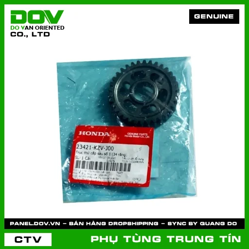 BÁNH RĂNG TRỤC THỨ CẤP SAU SỐ 1(34 RĂNG) | 23421-KZV-J00 | HONDA (BLADE 110, DREAM 110, WAVE ALPHA 110, WAVE RSX 110) — 23421KZVJ00