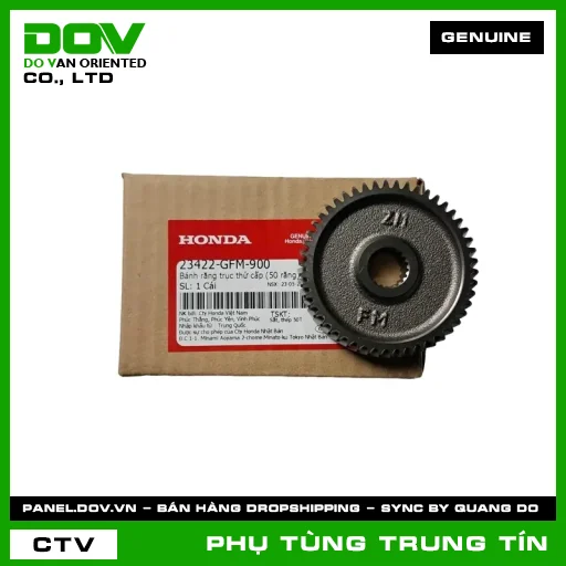 BÁNH RĂNG TRỤC THỨ CẤP (50 RĂNG) | 23422-GFM-900 | HONDA (LEAD 110) — 23422GFM900