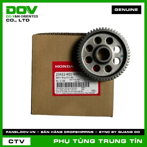 BÁNH RĂNG THỨ CẤP | 23422-K01-900 | HONDA (SH 125/150) — 23422K01900