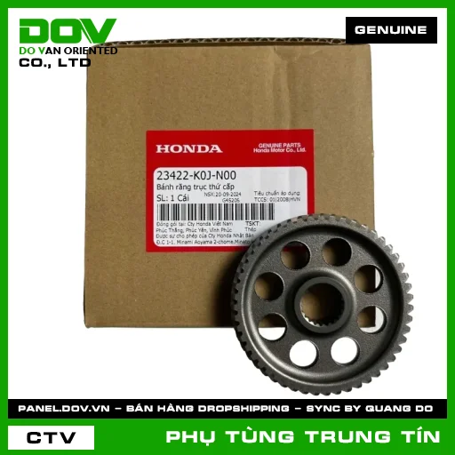 BÁNH RĂNG TRỤC THỨ CẤP | 23422-K0J-N00 | HONDA (VISION 110) — 23422K0JN00
