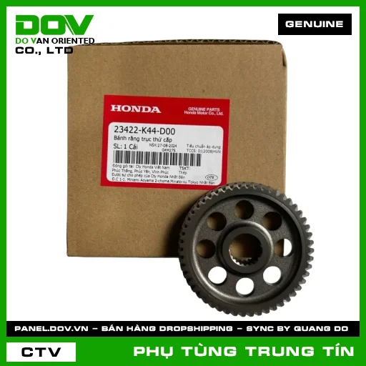 BÁNH RĂNG TRỤC THỨ CẤP | 23422-K44-D00 | HONDA — 23422K44D00