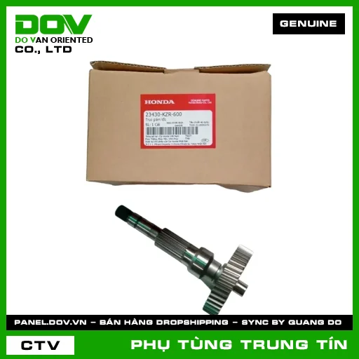 TRỤC GIẢM TỐC | 23430-KZR-600 | HONDA (SH 125/150) — 23430KZR600