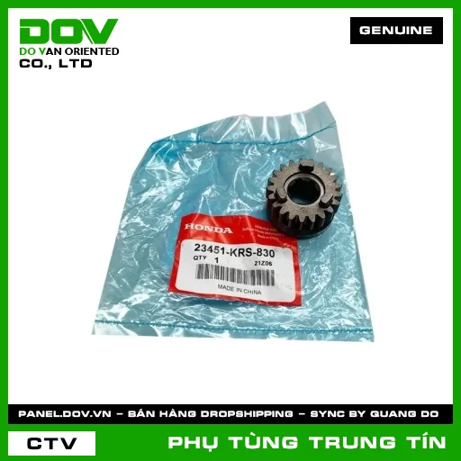 BÁNH RĂNG SỐ 3 SƠ CẤP (21RĂNG) | 23451-KRS-830 | HONDA (WAVE 100, WAVE ALPHA) — 23451KRS830
