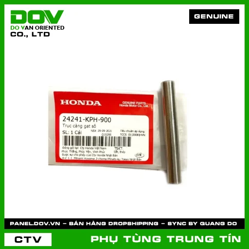 TRỤC CÀNG GẠT SÔ | 24241-KPH-900 | HONDA (FUTURE 125, FUTURE NEO, MSX 125, SUPER CUB C125) — 24241KPH900