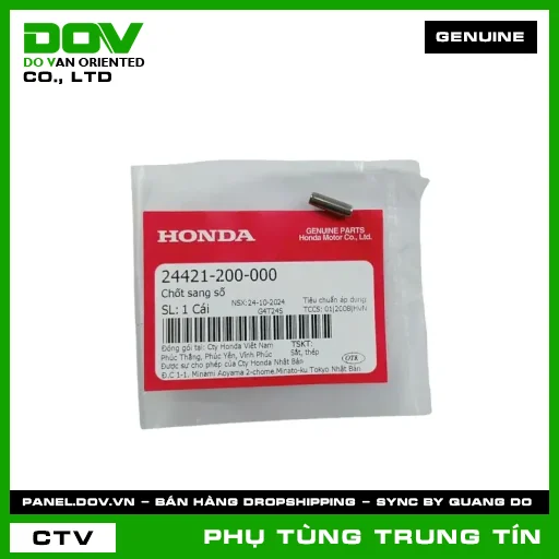 CHỐT SANG SỐ | 24421-200-000 | HONDA (BLADE 110, CB250 NIGHTHAWK, DREAM 110, SUPER DREAM, WAVE 100, WAVE ALPHA, WAVE ALPHA 110, WAVE RSX 110) — 24421200000