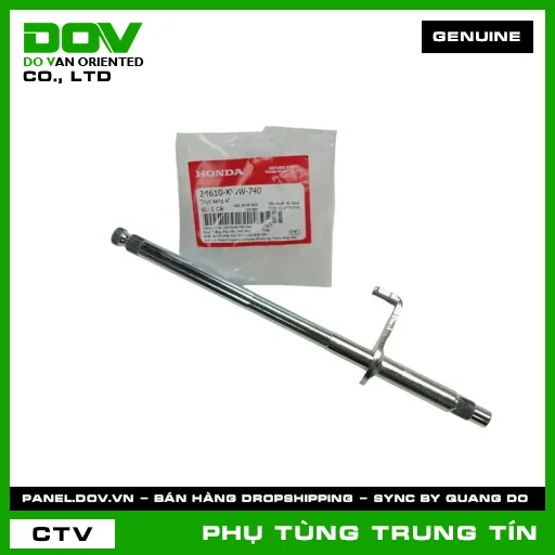 TRỤC SANG SỐ | 24610-KWW-740 | HONDA (BLADE 110, DREAM 110, WAVE ALPHA 110, WAVE RSX 110) — 24610KWW740