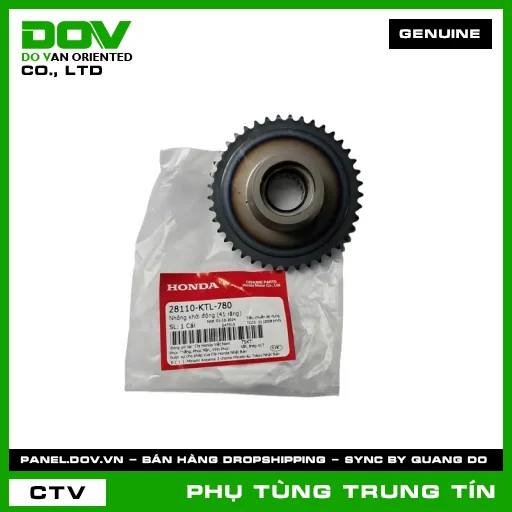NHÔNG KHỞI ĐỘNG (41 RĂNG) | 28110-KTL-780 | HONDA (SUPER DREAM, WAVE 100, WAVE ALPHA) — 28110KTL780