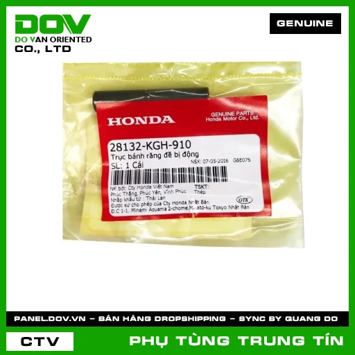 TRỤC BÁNH RĂNG ĐỀ BỊ ĐỘNG | 28132-KGH-910 | HONDA (CB150R, CBR150R, WINNER 150, WINNER R, WINNER X) — 28132KGH910