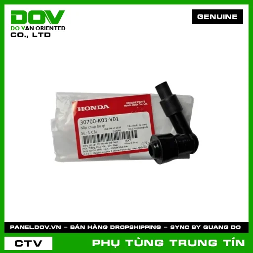 NẮP CHỤP BU GI | 30700-K03-V01 | HONDA (BLADE 110, DREAM 110, WAVE ALPHA 110, WAVE RSX 110) — 30700K03V01