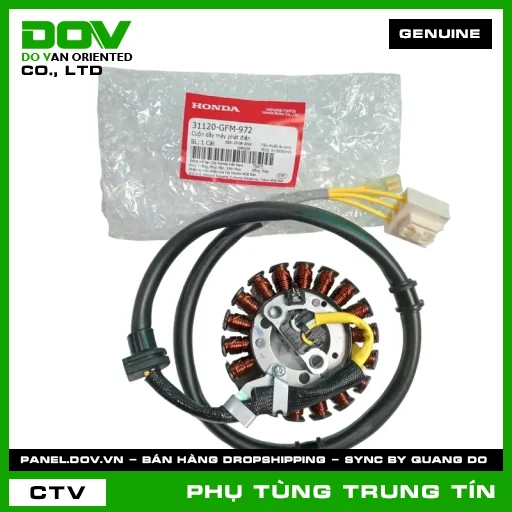 CUỘN DÂY MÁY PHÁT ĐIỆN | 31120-GFM-972 | HONDA — 31120GFM972