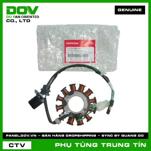 CUỘN DÂY MÁY PHÁT ĐIỆN | 31120-K89-V01 | HONDA (BLADE 110, WAVE ALPHA 110, WAVE RSX 110) — 31120K89V01