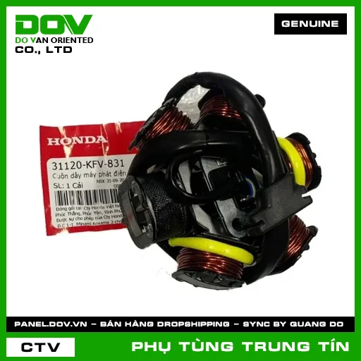Cuộn dây máy phát điện | 31120-KFV-831 | HONDA (SUPER DREAM) — 31120KFV831