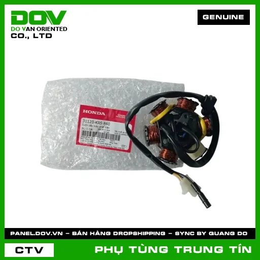 CUỘN DÂY MÁY PHÁT ĐIỆN | 31120-KRS-860 | HONDA (WAVE ALPHA) — 31120KRS860