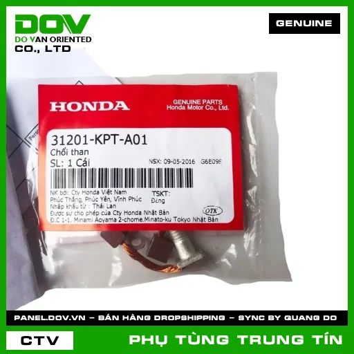 Chổi than | 31201-KPT-A01 | HONDA (CB150R, WINNER 150, WINNER R) — 31201KPTA01