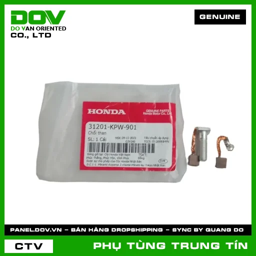 CHỔI THAN | 31201-KPW-901 | HONDA (FUTURE 125, FUTURE NEO, MSX 125) — 31201KPW901