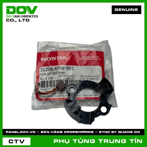 CỤM GIỮ CHỔI THAN | 31206-KPW-901 | HONDA (FUTURE 125, FUTURE NEO, MSX 125, SUPER CUB C125) — 31206KPW901