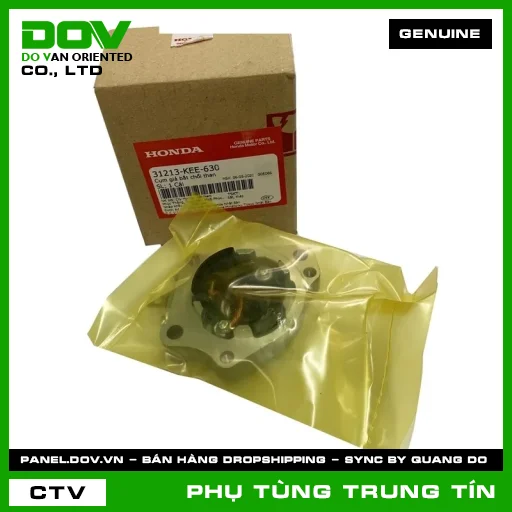 CỤM GIÁ BẮT CHỔI THAN | 31213-KEE-630 | HONDA (AIR BLADE 110, CLICK 110, VISION 110) — 31213KEE630