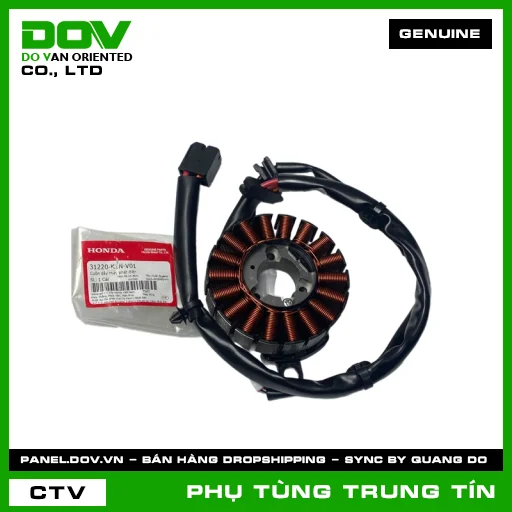CUỘN DÂY MÁY PHÁT ĐIỆN | 31220-K1N-V01 | HONDA (SH MODE) — 31220K1NV01