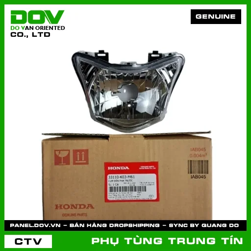 CỤM ĐÈN PHA TRƯỚC | 33110-K03-M61 | HONDA (WAVE RSX 110) — 33110K03M61