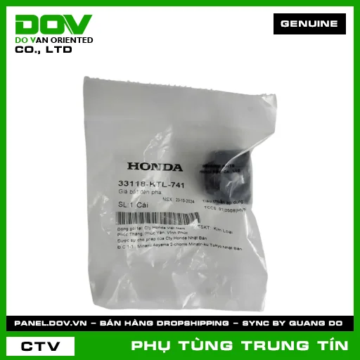 GIÁ BẮT ĐÈN PHA | 33118-KTL-741 | HONDA (WAVE 100, WAVE ALPHA, WAVE ALPHA 110, WAVE RSX 110) — 33118KTL741