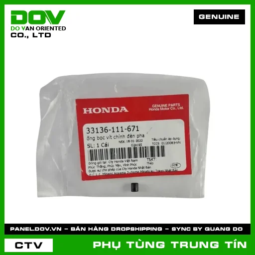 ỐNG BỌC VÍT CHỈNH ĐÈN PHA | 33136-111-671 | HONDA (SUPER DREAM) — 33136111671