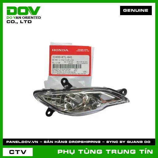 BỘ ĐÈN XI NHAN TRƯỚC PHẢI | 33400-KTL-641 | HONDA — 33400KTL641