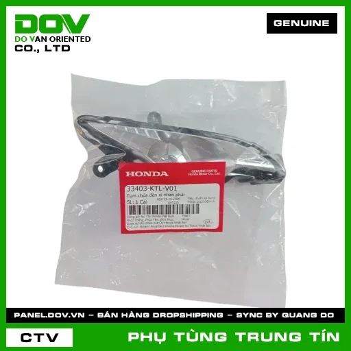 CỤM CHÓA ĐÈN XI NHAN PHẢI | 33403-KTL-V01 | HONDA — 33403KTLV01