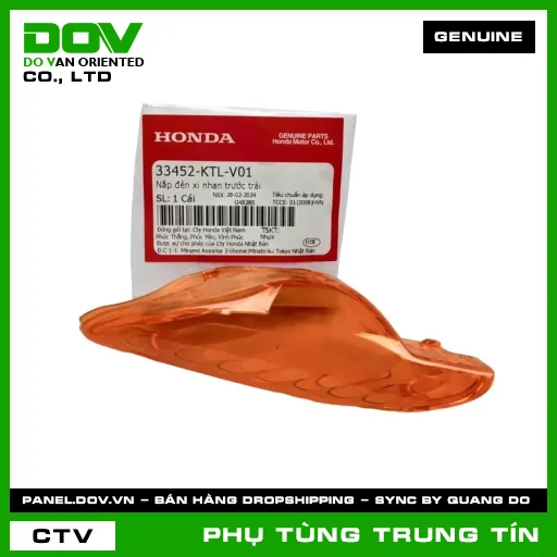 NẮP ĐÈN XI NHAN TRƯỚC TRÁI | 33452-KTL-V01 | HONDA — 33452KTLV01