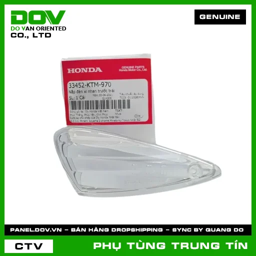 NẮP ĐÈN XI NHAN TRƯỚC TRÁI | 33452-KTM-970 | HONDA (FUTURE NEO) — 33452KTM970