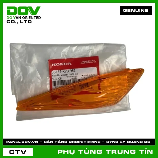 NẮP ĐÈN XI NHAN TRƯỚC TRÁI | 33452-KVB-951 | HONDA (CLICK 110) — 33452KVB951