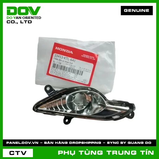 CHÓA ĐÈN XI NHAN TRÁI | 33453-KTL-641 | HONDA (WAVE 100, WAVE ALPHA, WAVE ALPHA 110, WAVE RSX 110) — 33453KTL641