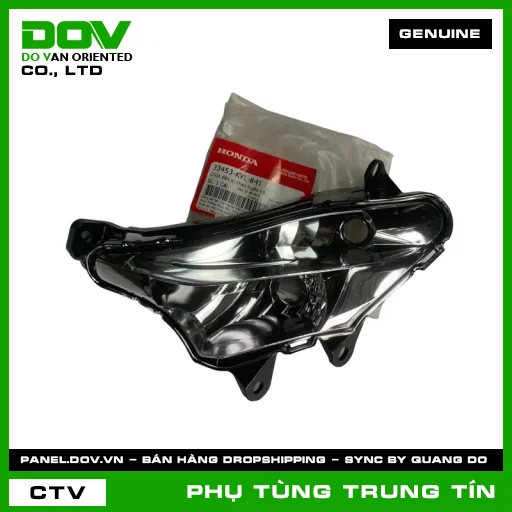 CHÓA ĐÈN XI NHAN TRƯỚC TRÁI | 33453-KYL-841 | HONDA — 33453KYL841