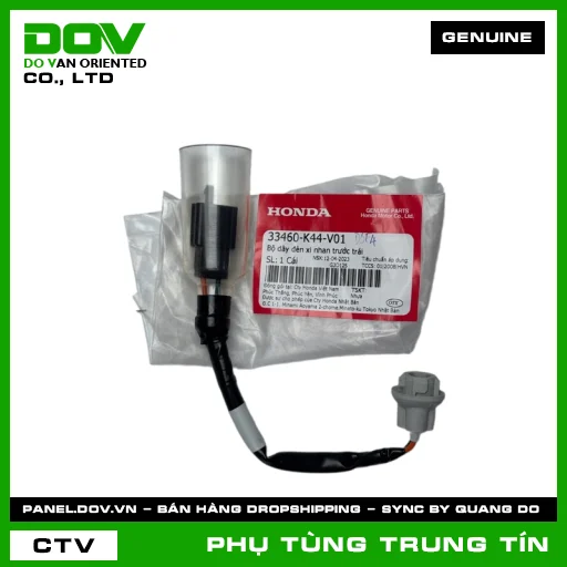 BỘ DÂY ĐÈN XI NHAN TRƯỚC TRÁI | 33460-K44-V01 | HONDA (VISION 110) — 33460K44V01