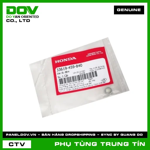 ĐAI ỐC ĐỆM | 33619-459-840 | HONDA (BLADE 110, FUTURE NEO, WAVE 100, WAVE ALPHA, WAVE ALPHA 110, WAVE RSX 110) — 33619459840