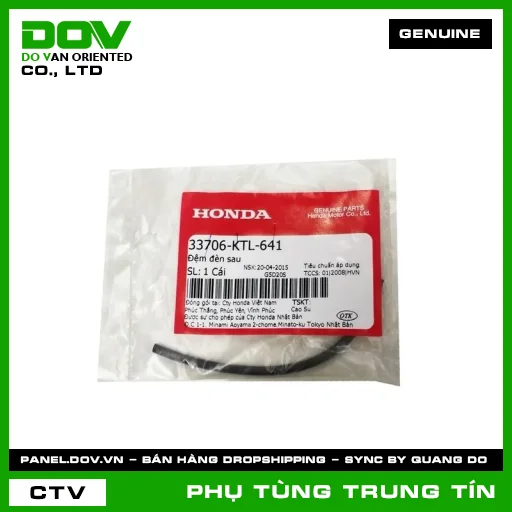 ĐỆM ĐÈN SAU | 33706-KTL-641 | HONDA (WAVE 100, WAVE ALPHA) — 33706KTL641