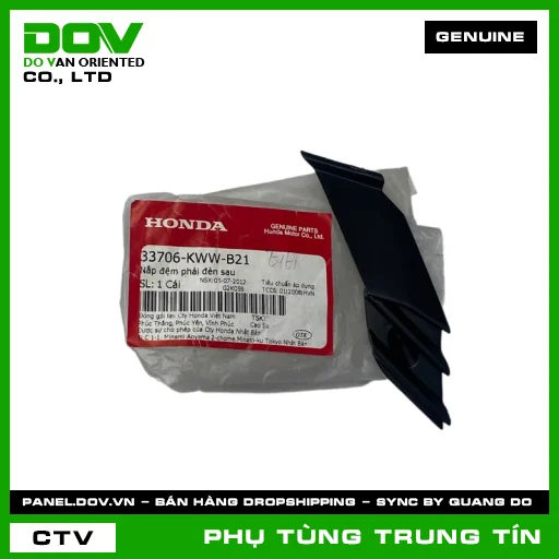 NẮP ĐỆM PHẢI ĐÈN SAU | 33706-KWW-B21 | HONDA (WAVE RSX 110) — 33706KWWB21