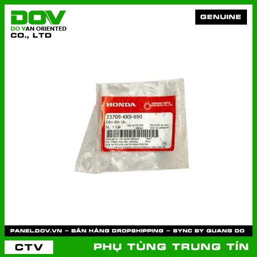 ĐỆM ĐÈN HẬU | 33709-KK9-690 | HONDA (BLADE 110) — 33709KK9690